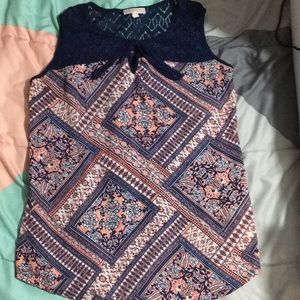 Women’s small tank top